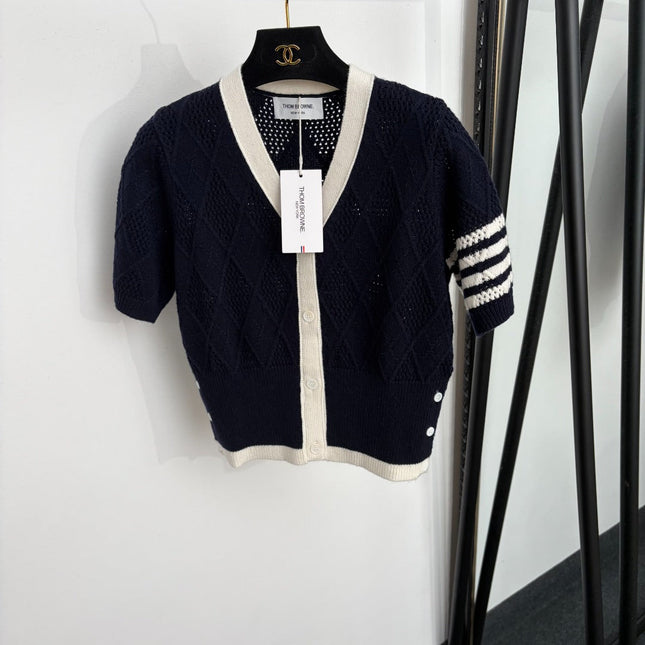 THOM 26S SHORT SLEEVE CARDIGAN STYLE 217