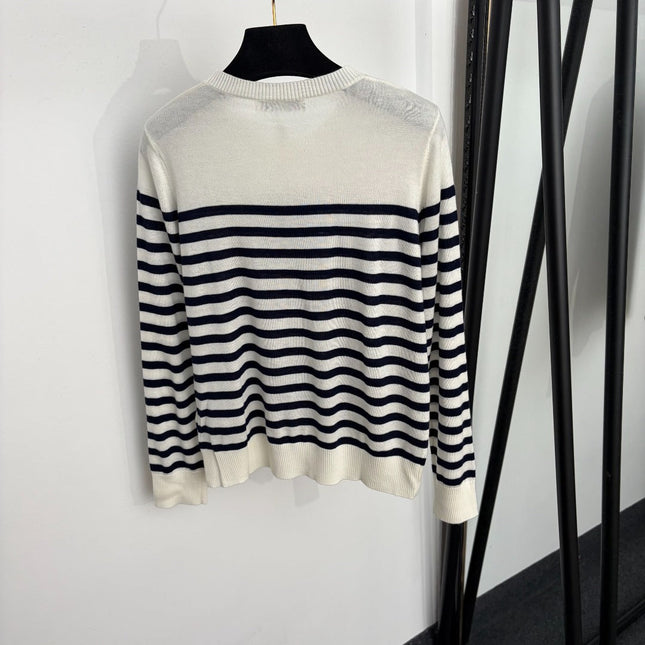 DIOR 26S LONG-SLEEVE KNIT SWEATER 1370