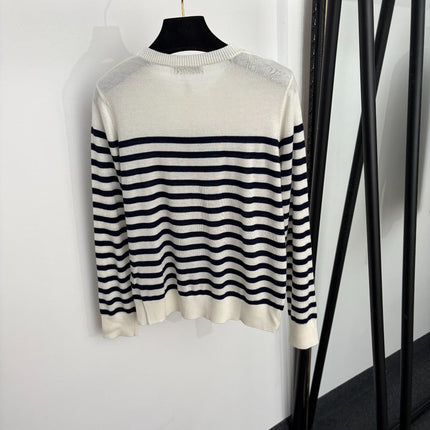 DIOR 26S LONG-SLEEVE KNIT SWEATER 1370