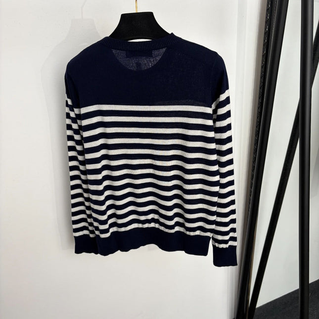 DIOR 26S LONG-SLEEVE KNIT SWEATER 1369