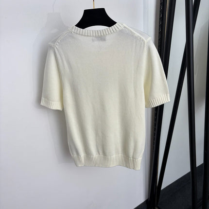 RALPH LAUREN 26S SHORT-SLEEVE CREW-NECK SWEATER 669