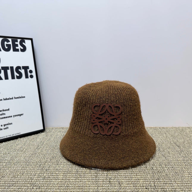 LOEWE 26S KNIT BUCKET HAT STYLE 093