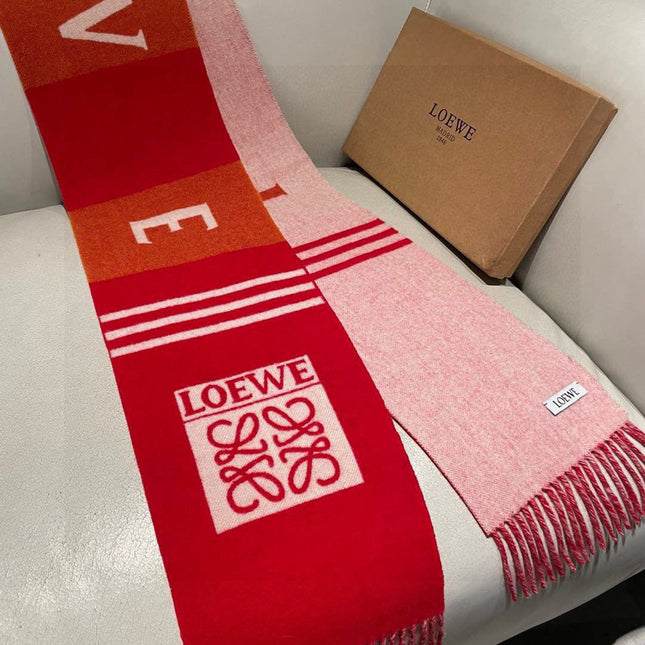 LOEWE 25S SCARF 190 IN CASHMERE 856522