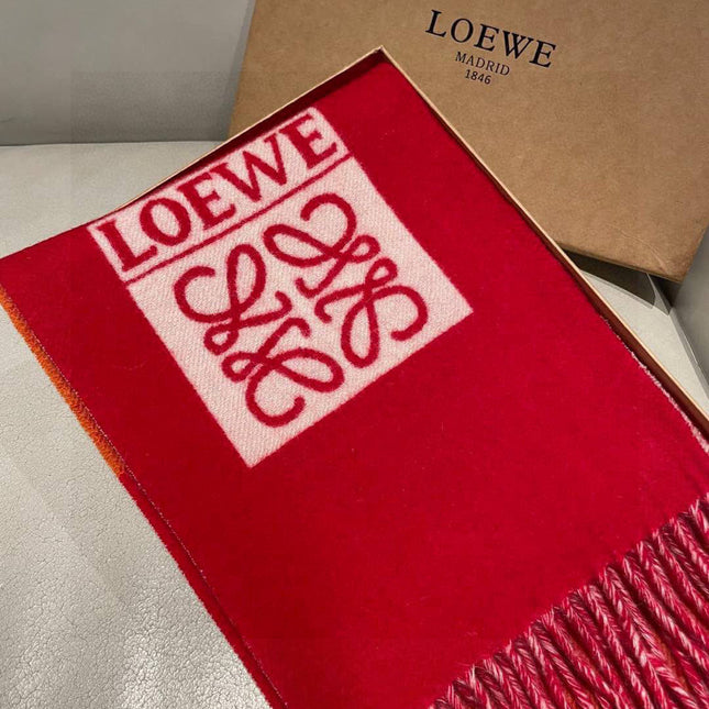 LOEWE 25S SCARF 190 IN CASHMERE 856522
