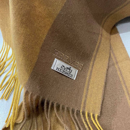 HERMES 25S SCARF 180 IN CASHMERE 989575