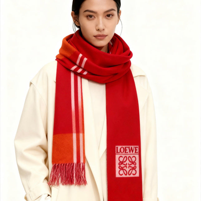 LOEWE 26S SCARF 190 IN CASHMERE 113522