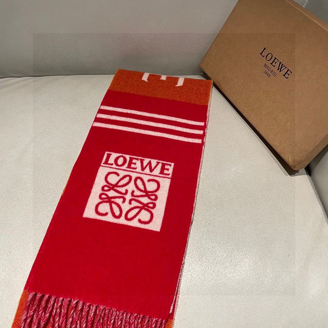 LOEWE 26S SCARF 190 IN CASHMERE 113522