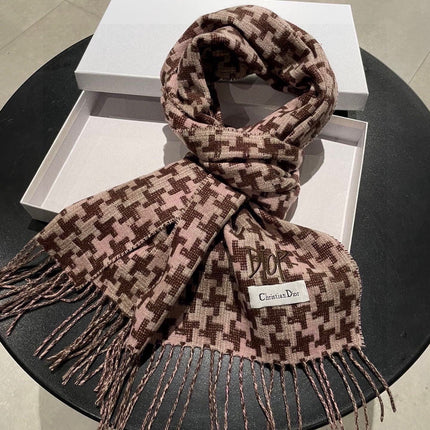 DIOR 26S SCARF 180CM IN CASHMERE 124305