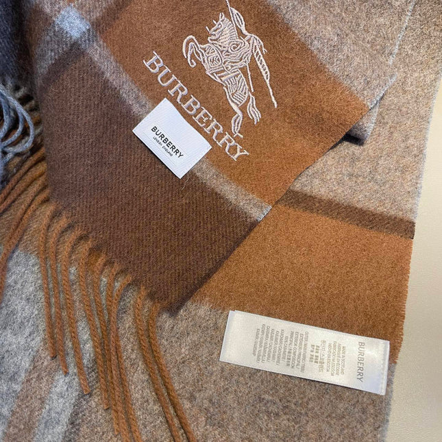 BURBERRY 26S SCARF 180CM IN CASHMERE 160445