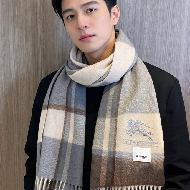 BURBERRY 26S SCARF 180CM IN CASHMERE 160447