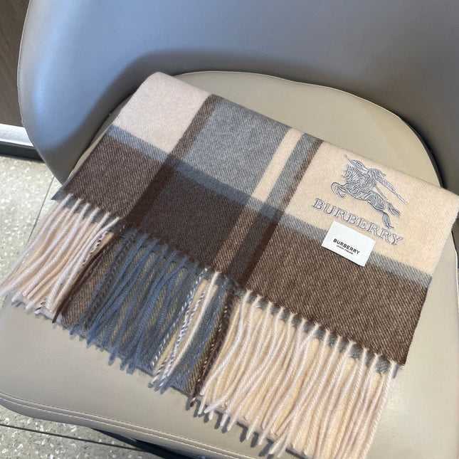 BURBERRY 26S SCARF 180CM IN CASHMERE 160447