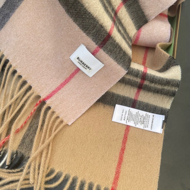 BURBERRY 26S SCARF 168CM IN CASHMERE 163807