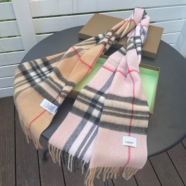 BURBERRY 26S SCARF 168CM IN CASHMERE 163807