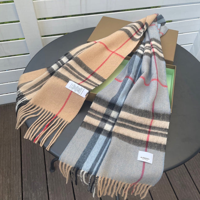 BURBERRY 26S SCARF 168CM IN CASHMERE 163808