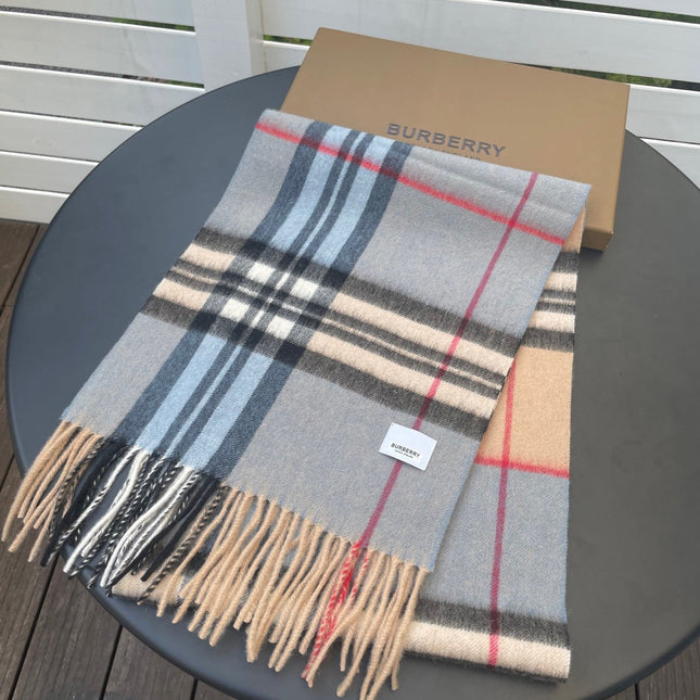 BURBERRY 26S SCARF 168CM IN CASHMERE 163808