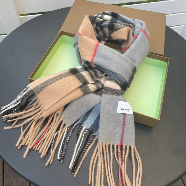 BURBERRY 26S SCARF 168CM IN CASHMERE 163808