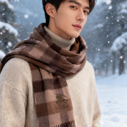 BURBERRY 26S SCARF 180CM IN CASHMERE 163814