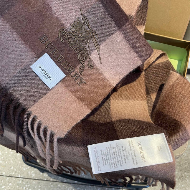 BURBERRY 26S SCARF 180CM IN CASHMERE 163814