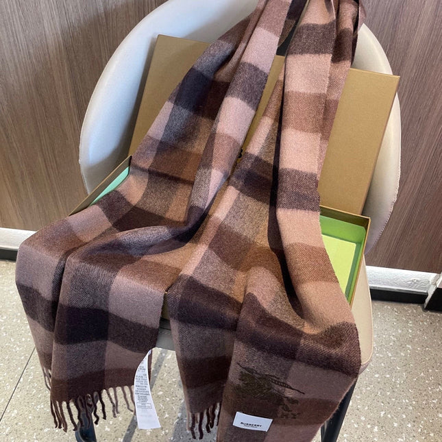 BURBERRY 26S SCARF 180CM IN CASHMERE 163814