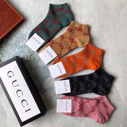 GUCCI 26S CREW SOCKS 405400 (1 BOX)