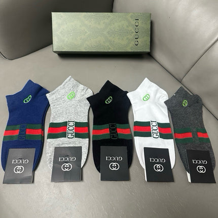 GUCCI 26S ANKLE SOCKS 405407 (1 BOX)