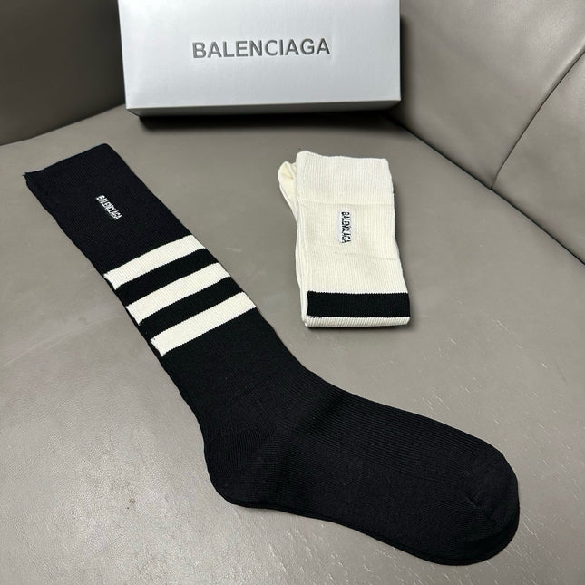 BALENCIAGA 26S CREW SOCKS 417751 (1 BOX)