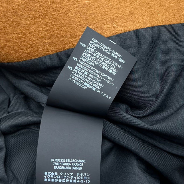 YSL 25S WOOL COAT STYLE 54
