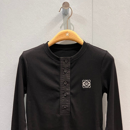 LOEWE 26S LONG-SLEEVE HENLEY SHIRT 608