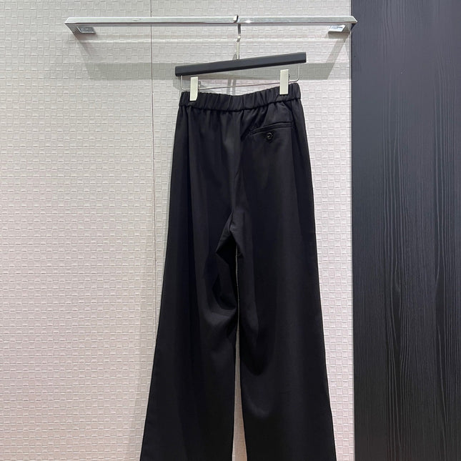 LOEWE 26S ELASTIC-WAIST WIDE-LEG PANTS 584