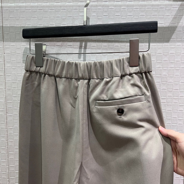 LOEWE 26S ELASTIC-WAIST WIDE-LEG PANTS 583