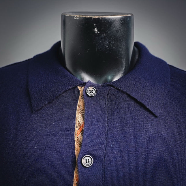 BURBERRY 26S COLLARED KNIT CARDIGAN 496