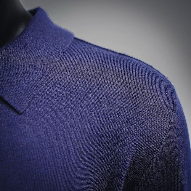 BURBERRY 26S COLLARED KNIT CARDIGAN 496
