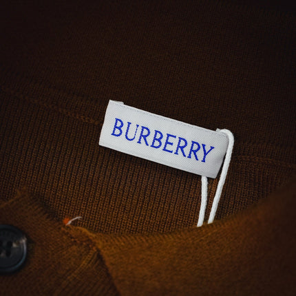 BURBERRY 26S COLLARED KNIT CARDIGAN 495