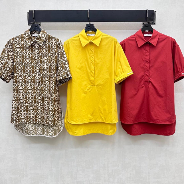 MAXMA 25S SHORT SLEEVE SHIRT WITH LAPEL COLLAR 264540