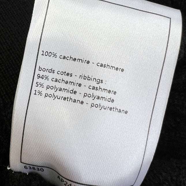 CC Vest Black Wool