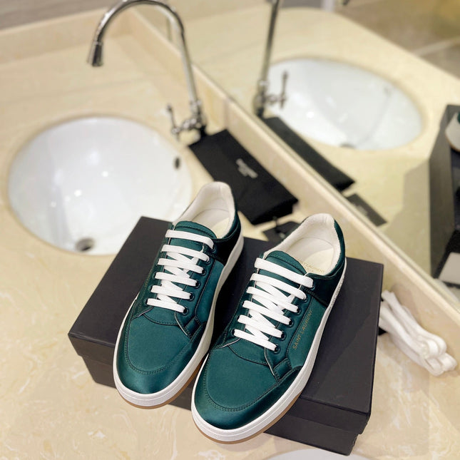 SL SL/61 SNEAKERS CASTLETON GRREN SATIN