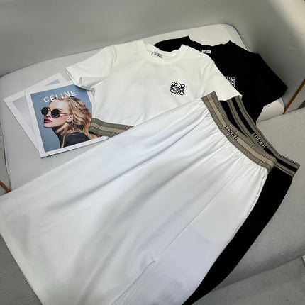 Loewe 25 Logo Embroidery Set Cotton