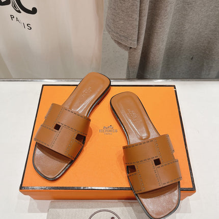 Idioma Sandal Tan Calfskin