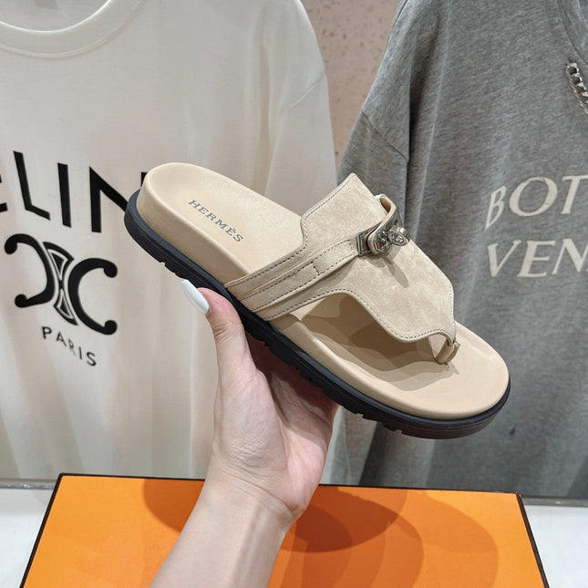 EMPIRE SANDAL PASTEL PINK SUEDE