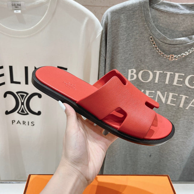 IZMIR SANDAL CRIMSON LAMBSKIN