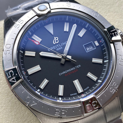 AVENGER AUTOMATIC 42 ALL STEEL BLACK DIAL