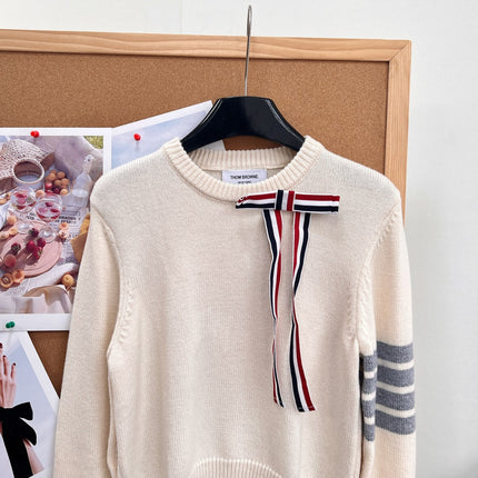 THOM 26S ROUND-NECK KNIT SWEATER 297