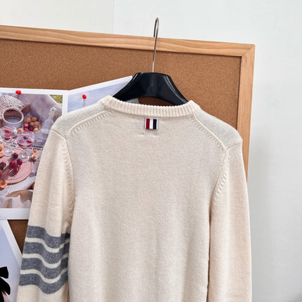THOM 26S ROUND-NECK KNIT SWEATER 297