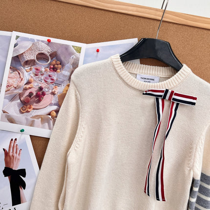 THOM 26S ROUND-NECK KNIT SWEATER 297