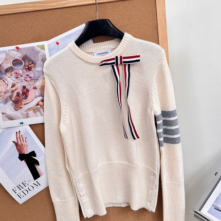 THOM 26S ROUND-NECK KNIT SWEATER 297