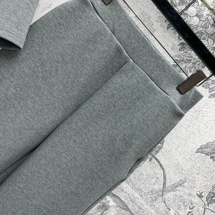 Loewe 25 Sweatshirt Suit Gray Cotton