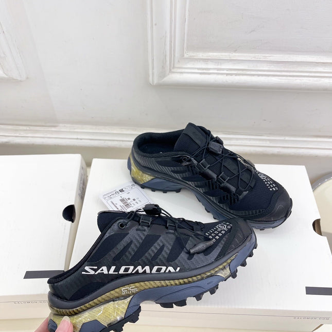 ALO 25S SALOMON XT-6 SNEAKER MULE IN BLACK TPU