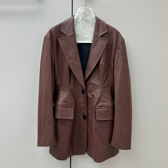 BALENCIAGA 26S LEATHER JACKET 222
