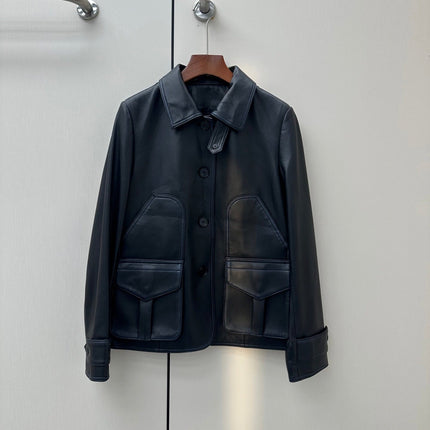 RALPH LAUREN 26S LEATHER JACKET 715