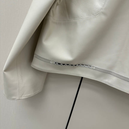 HERMES 26S LEATHER JACKET 818